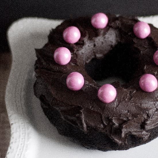 Root Beer Bundt with Fudgy Frosting