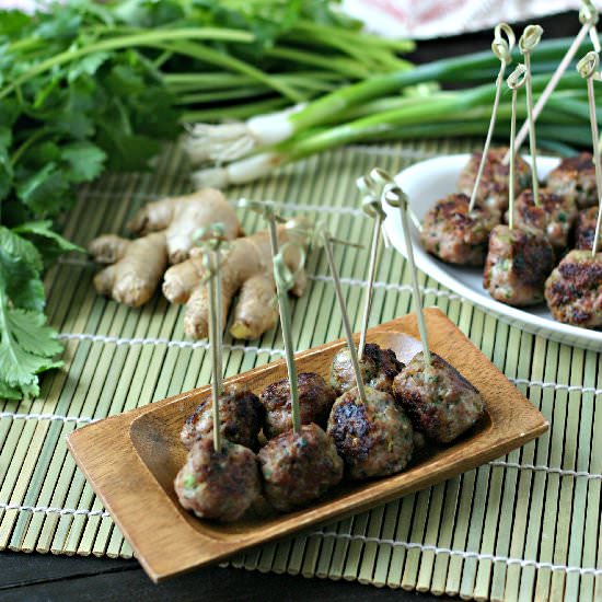 Paleo Asian Meatballs