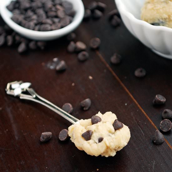Vegan Cookie Dough for One