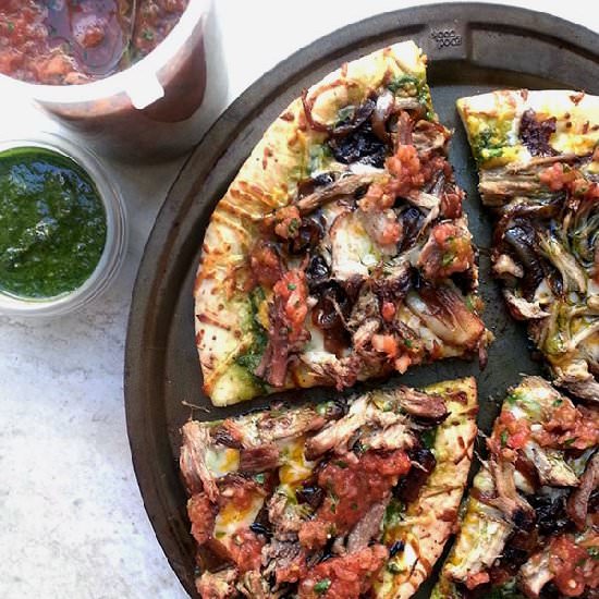 Pulled Pork Pizza