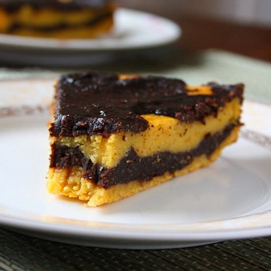 Chocolate Pumpkin Pie