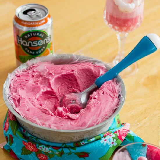 Blood Orange Sherbet
