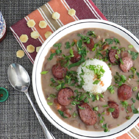 Sausage and Red Bean Soup