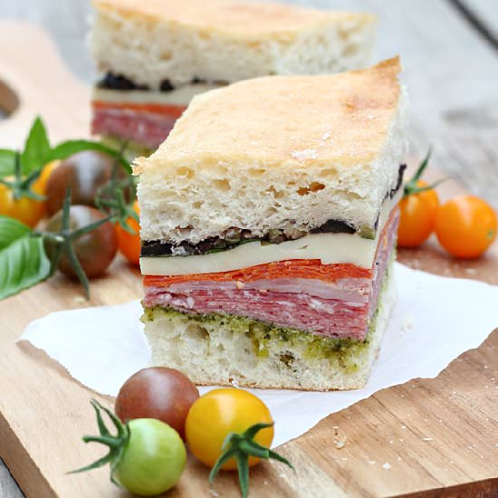 Pressed Italian Sandwiches