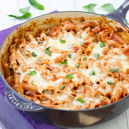 Skillet Baked Penne