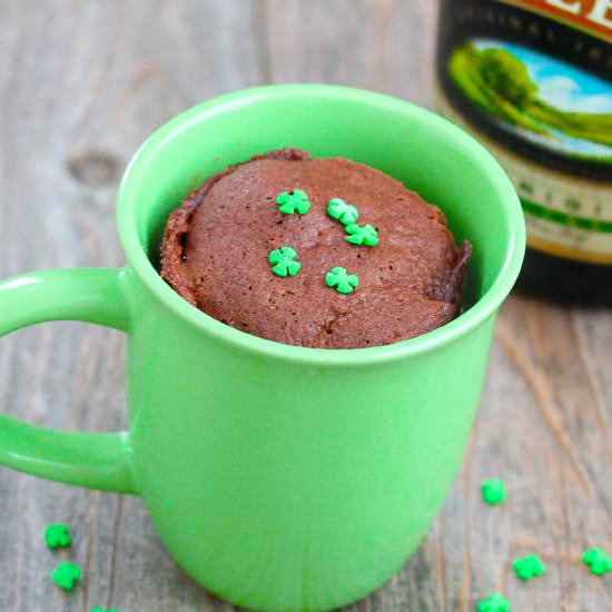 Chocolate Baileys Mug Cake