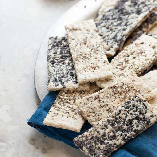Seeded Crispbread Crackers
