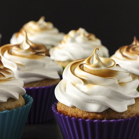 Elvis Fluffernutter Cupcakes