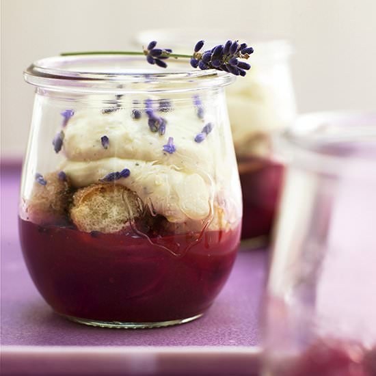 Tiramisu with Lavender