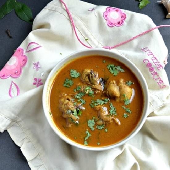 Kozhi saaru/chicken stew