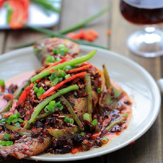 Braised Spicy Fish—Sichuan Style