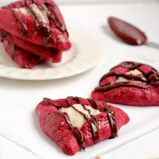 Red Velvet Hamantaschen