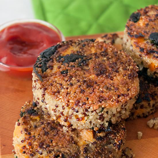 Sweet Potato Quinoa Cakes