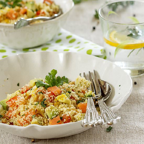 Avocado Couscous Salad