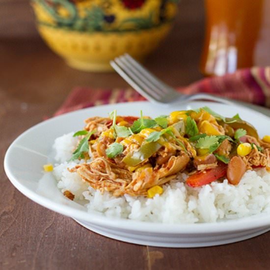 Slow Cooker Tex-Mex Chicken