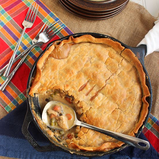 Skillet Chicken Pot Pie