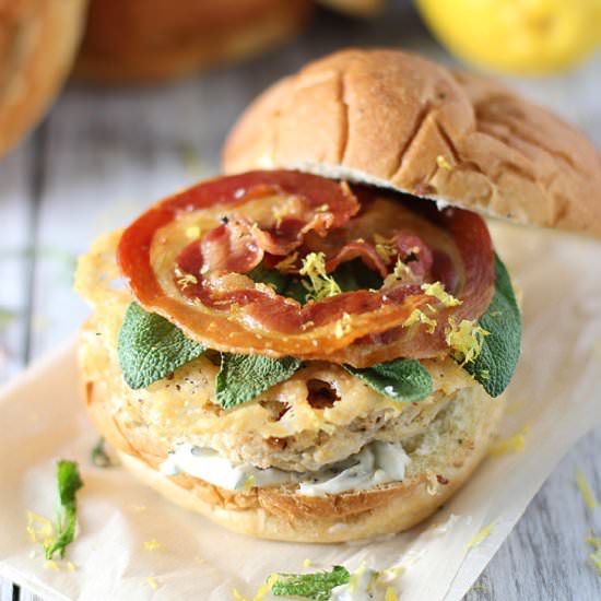 Saltimbocca Turkey Burgers