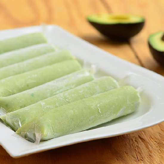 Avocado Ice Candy