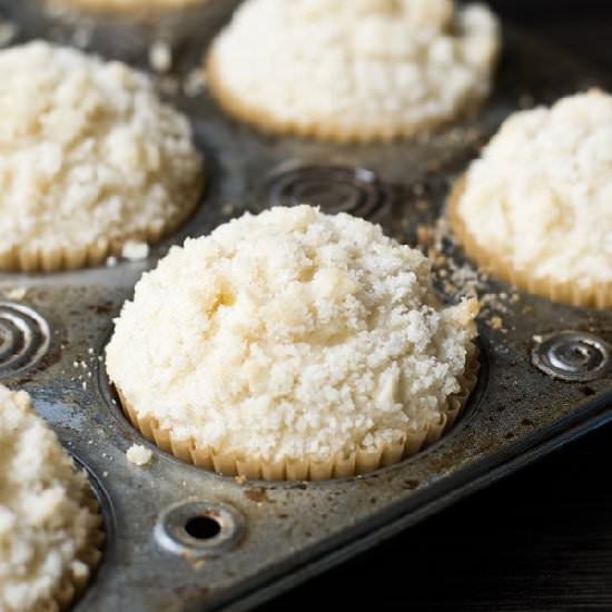 Vanilla Shortcake Muffins