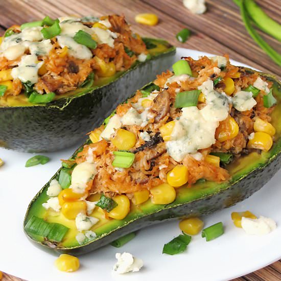 Chicken Stuffed Avocado