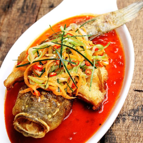 Fish Spicy Chili Lemongrass Sauce