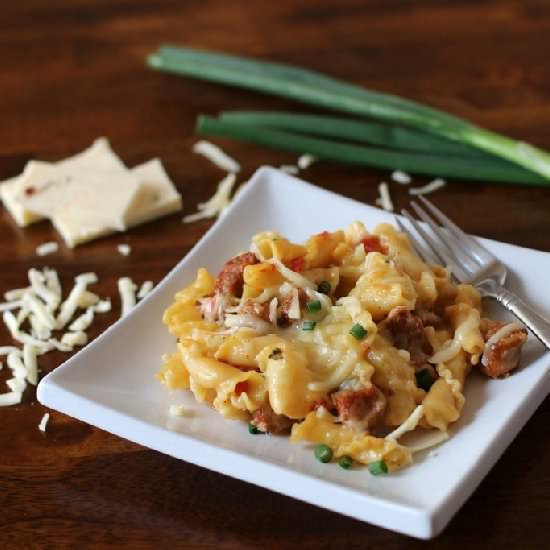 Spicy Chorizo And Pasta