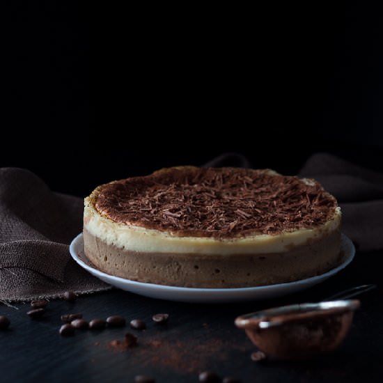 Tiramisu cheesecake