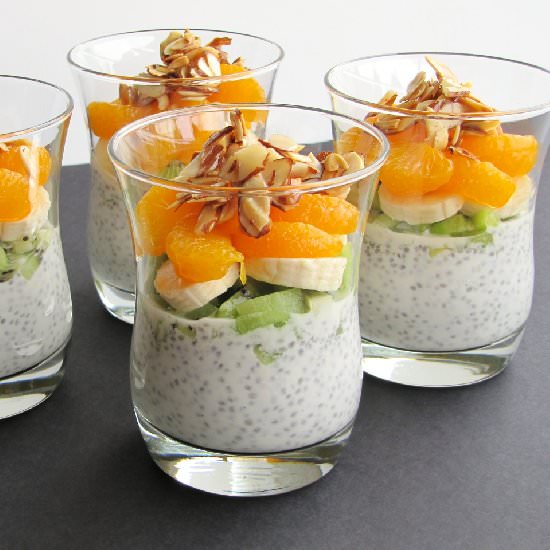 St. Patrick’s Day Chia Seed Pudding