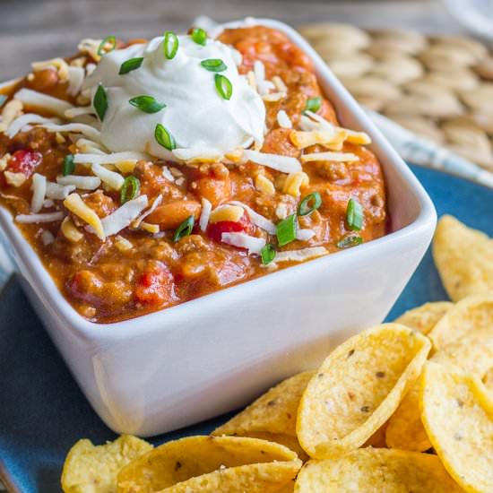 Easy Crockpot Chili