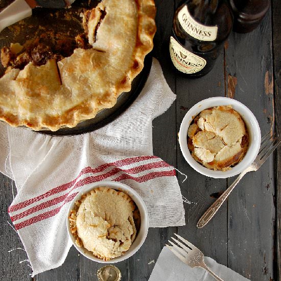 Beef & Guinness Pie