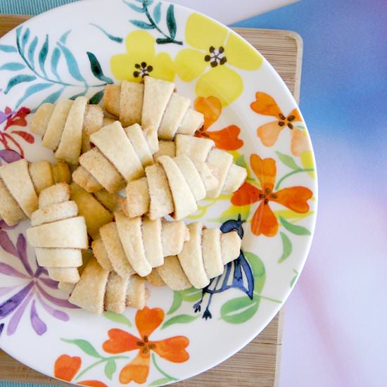 Super Easy Rugelach Cookies