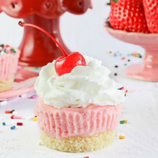 Pound Cake Ice Cream Cups