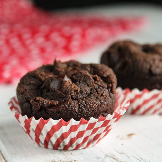 Paleo Chocolate Muffins – No Eggs