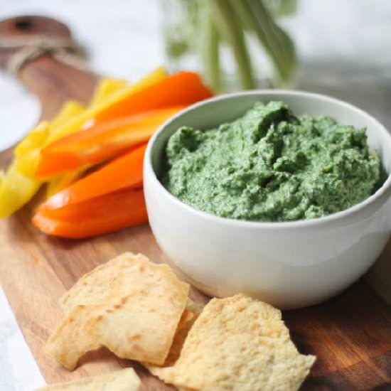A Healthy Take on Spinach Dip