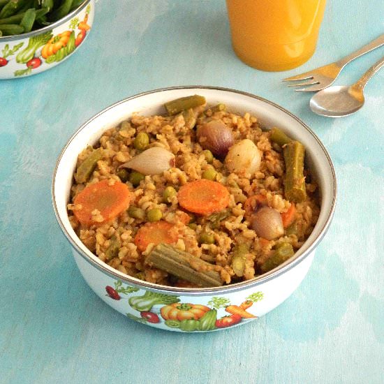 Brown Rice Oats Bisibelebath
