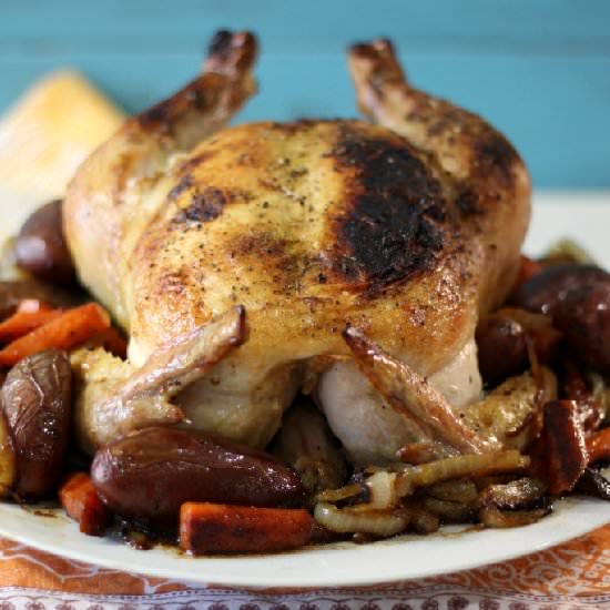 Roasted Chicken Skillet