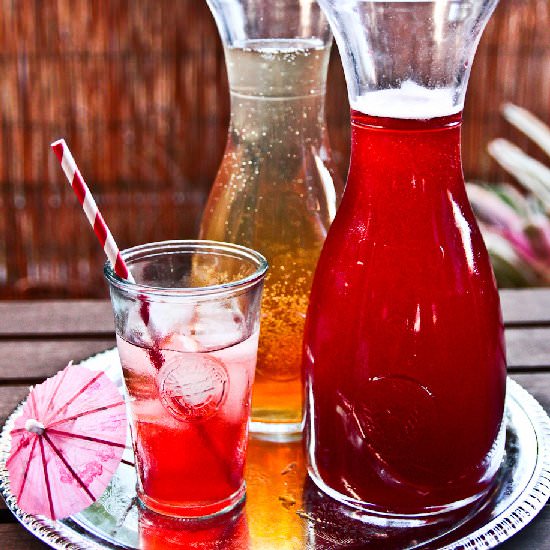 Raspberry Basil Drinking Vinegar