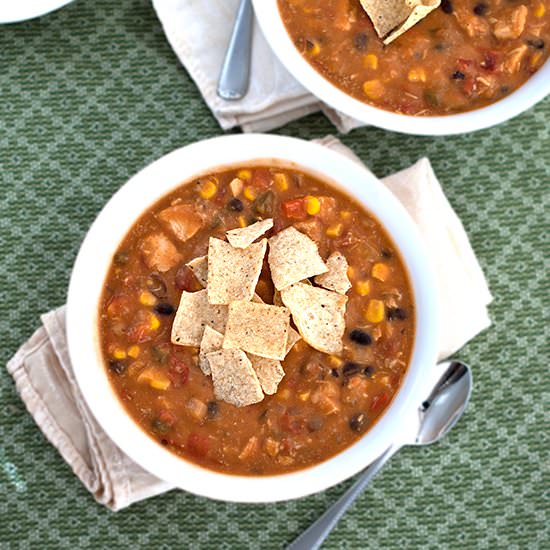 Chicken Enchilada Chili