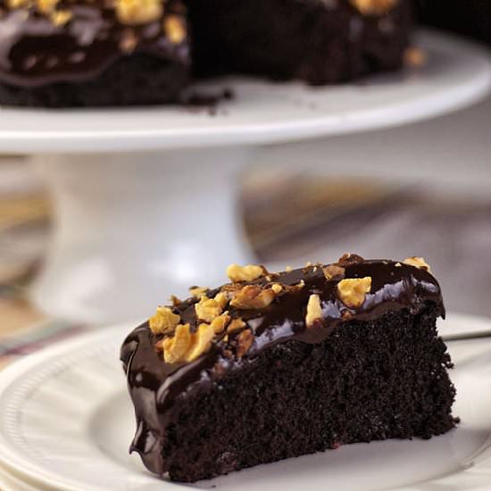 Double Dark Chocolate Cake