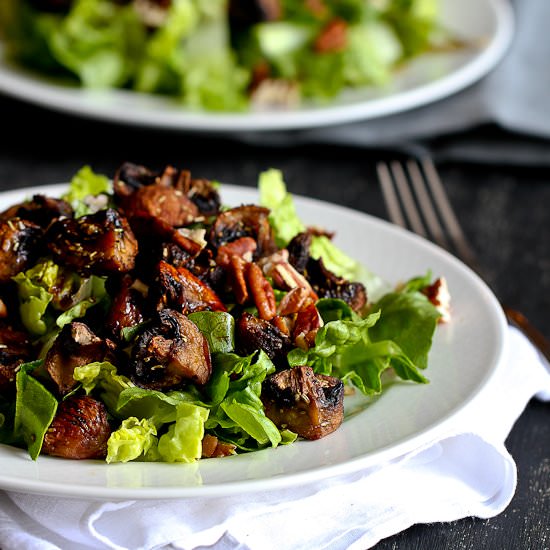 Roasted Mushroom Salad