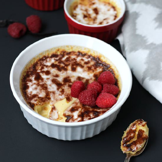 Vanilla Bean Creme Brulee