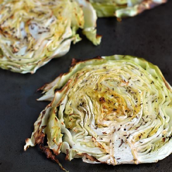 Roasted Cabbage