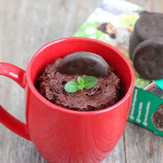 Thin Mints Mug Cake