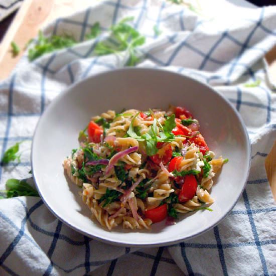 Arugula and Lime Pasta