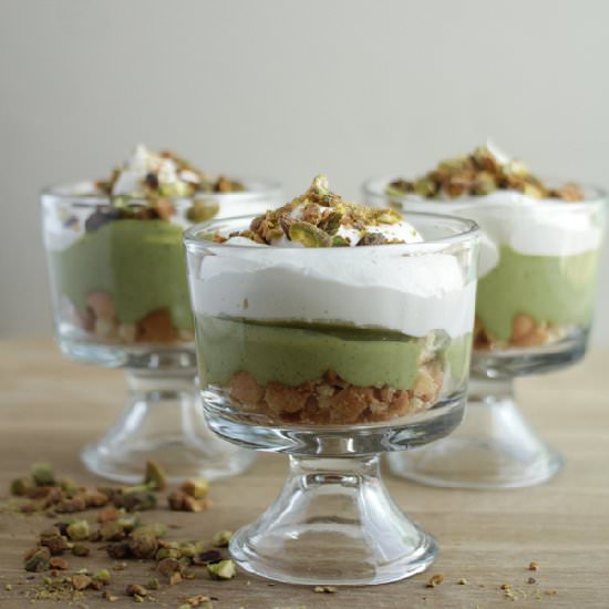 Pistachio Pudding Parfaits