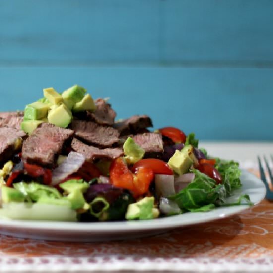 Grilled Vegetable and Tri-Tip Salad