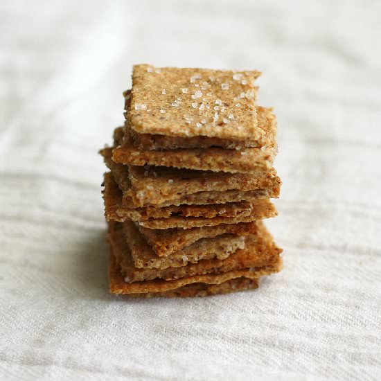 Whole Grain Vegan Crackers