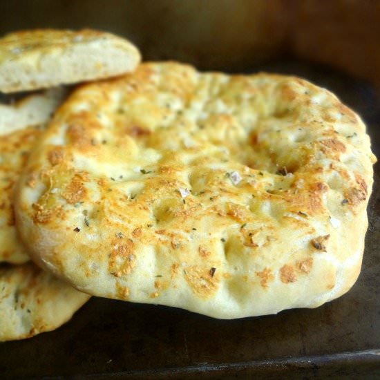 Roasted Garlic Focaccia