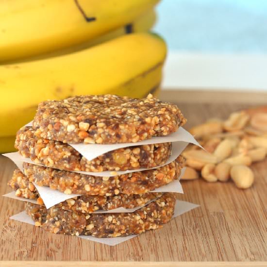 Peanut Butter and Banana Cookies