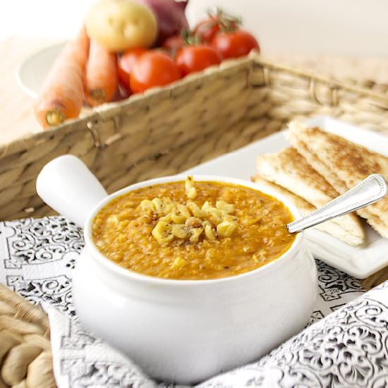 Roasted corn and quinoa chowder